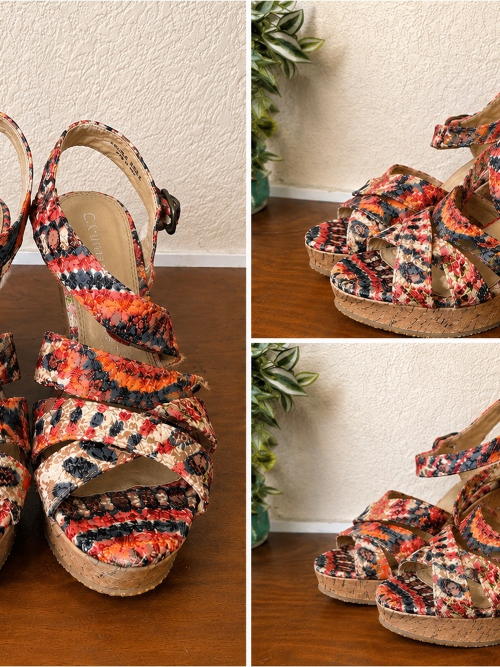 Multi color wedges